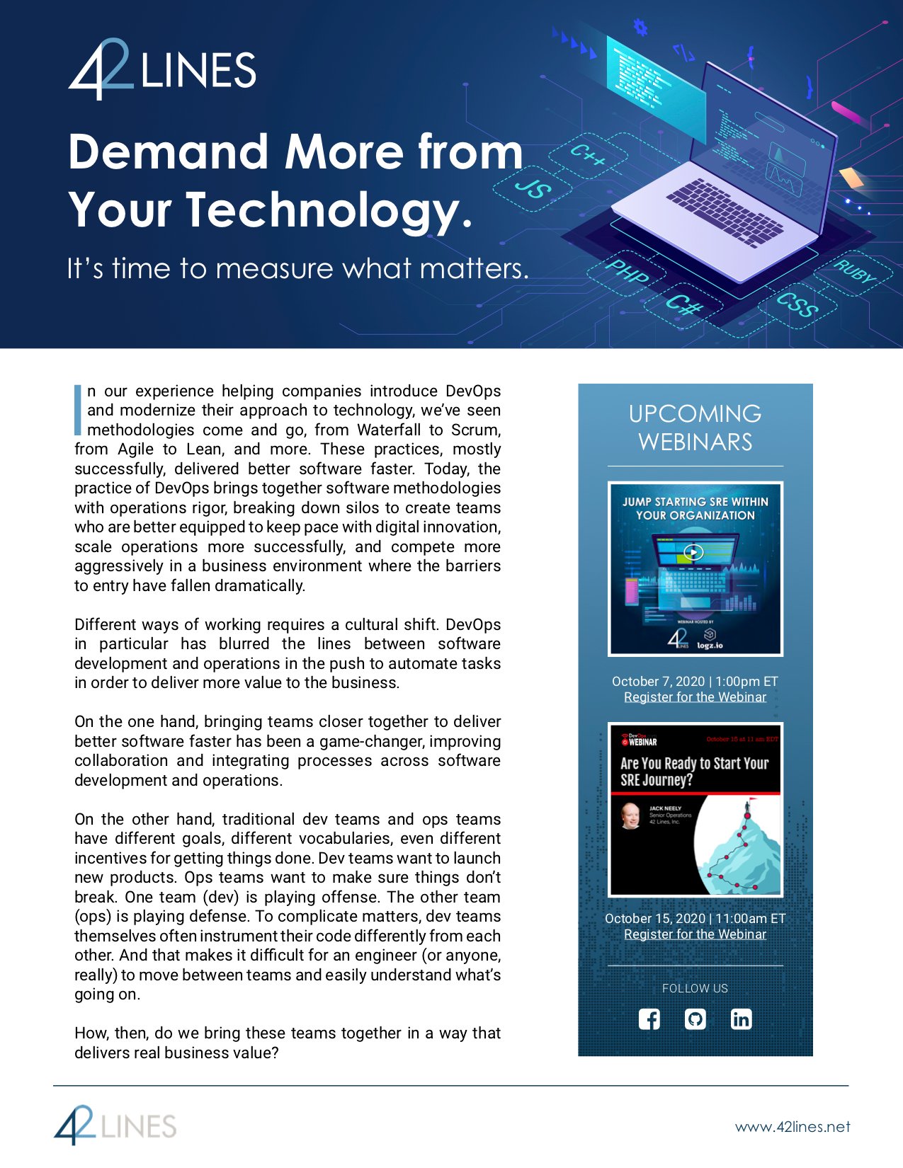 Demand More from Your Technology_cover