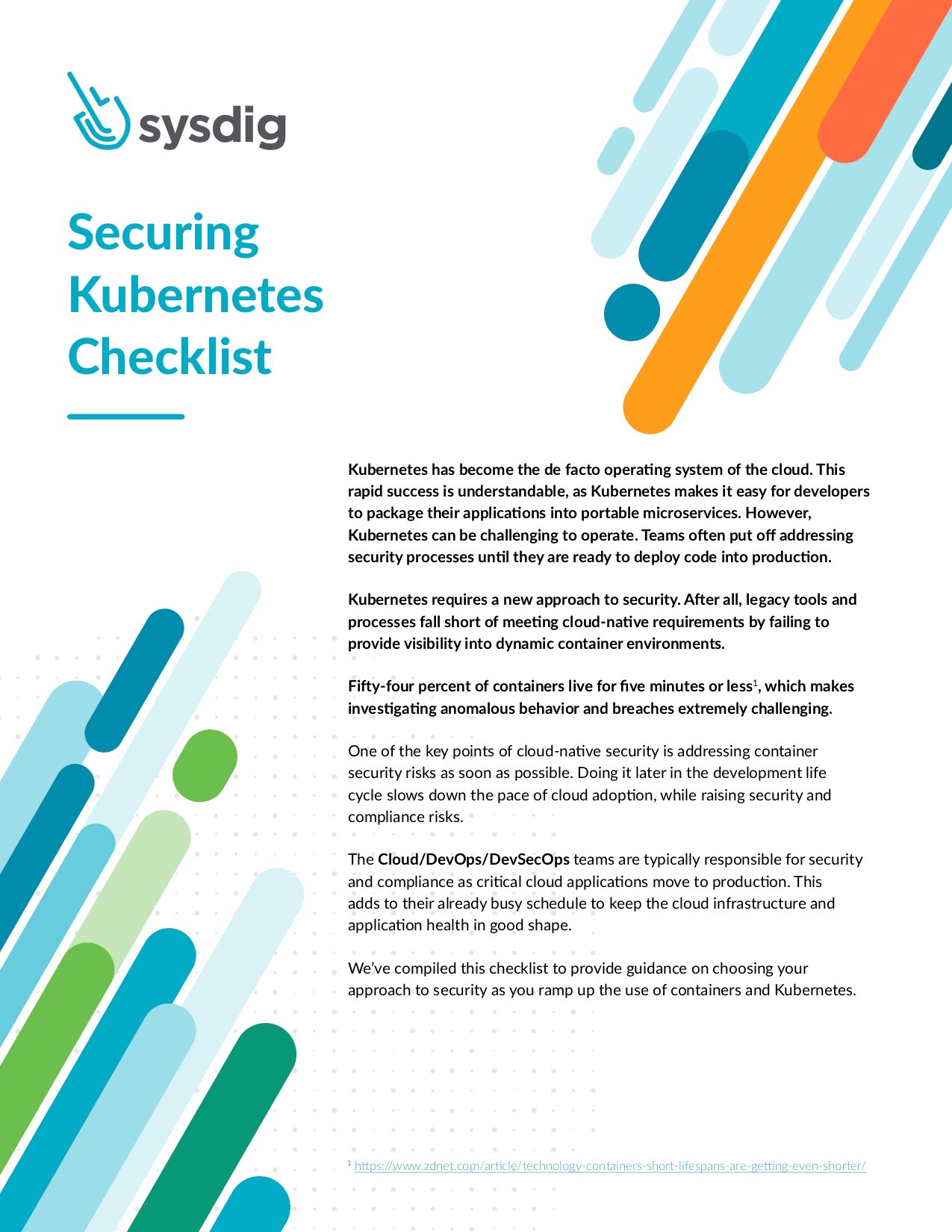 Securing Kubernetes Checklist_cover