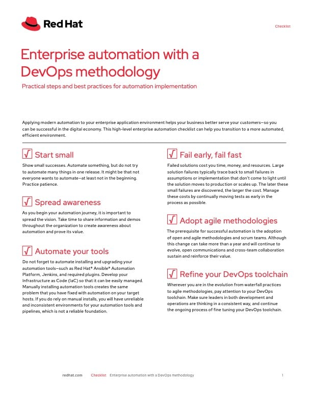 cover_Enterprise Automation Checklist in a DevOps World